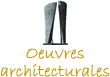 Oeuvres architecturales