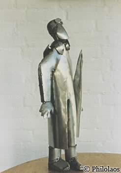 Sculpture, collège à Bures sur Yvette, 1976, © Philolaos  
